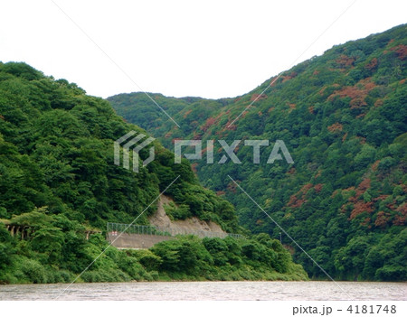 鶴岡街道と最上峡 4181748