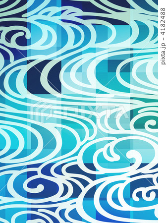 流水 線 流れのイラスト素材 414