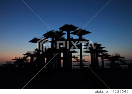 日没の富津岬 4183545