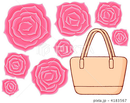 バラとトートバッグ 4183567
