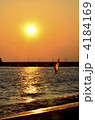 江の島の夕日 4184169