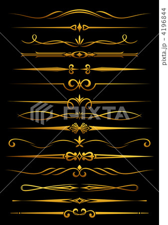 Vintage borders and dividers Vintage borders and dividers 4196844