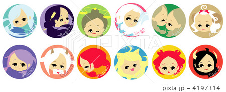 12星座イラスト 12星座イラスト 4197314