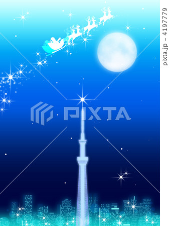 東京スカイツリーのクリスマス 4197779