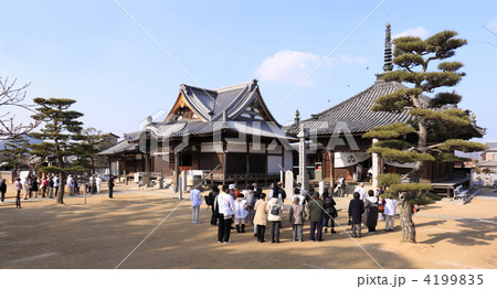 四国霊場第87番札所「長尾寺」本堂と大師堂 四国霊場第87番札所「長尾寺」本堂と大師堂 4199835