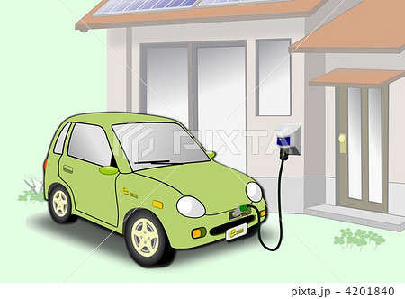 ev 電気自動車 家庭で充電 4201840