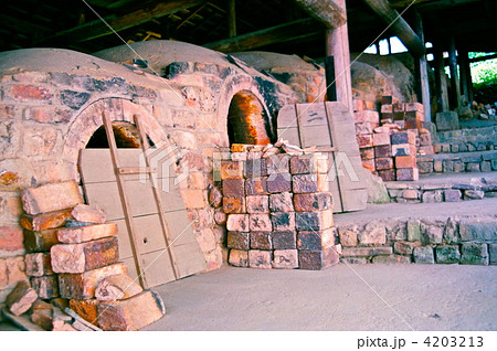 薩摩焼の「登り窯」（苗代川窯／鹿児島県日置市） 4203213