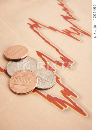 coins on graph paper 4203499