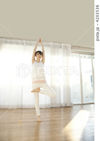 運動する女性 4203536