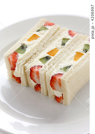 手作りフルーツサンド 4206997