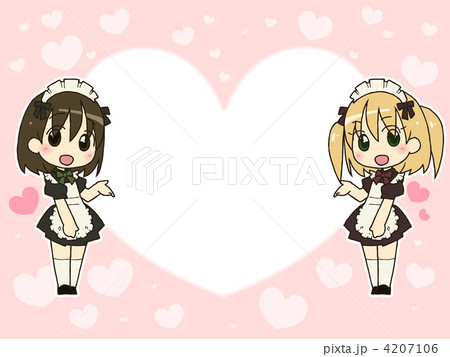 メイドさんメッセージカード メイドさんメッセージカード 4207106