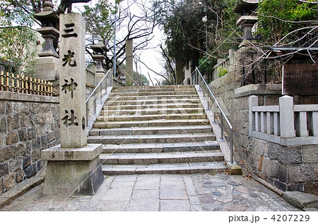 大阪・三光神社参道 大阪・三光神社参道 4207229