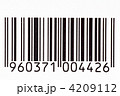 black and white barcode 4209112