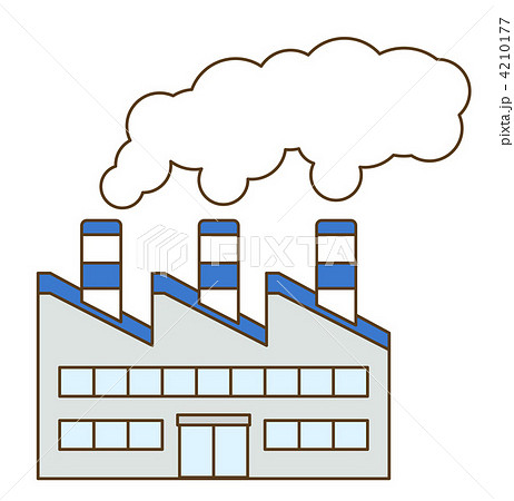 工場のイラスト素材