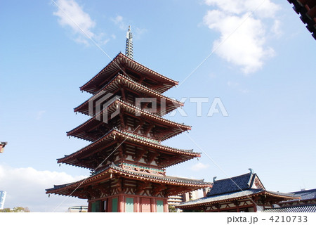 四天王寺五重塔 4210733