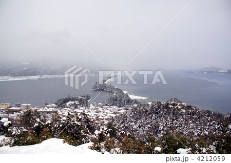 雪の天橋立 4212059
