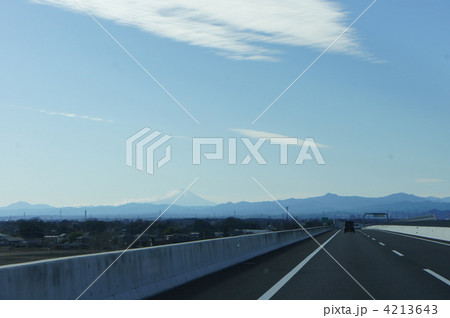 圏央道からの富士山 圏央道からの富士山 4213643