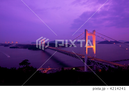 瀬戸大橋ライトアップ 4214241