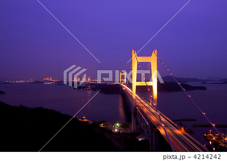 瀬戸大橋ライトアップ 4214242