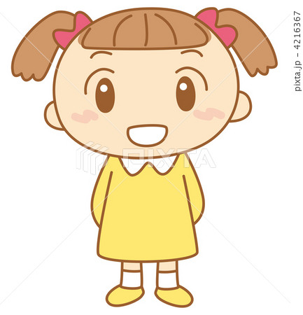 女の子1(笑顔) 女の子1(笑顔) 4216367