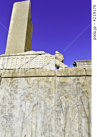 バス・レリーフ　ペルセポリス　イラン 4219176