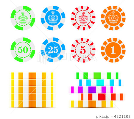 Casino chips illustration 4221102