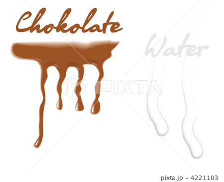 ?‘hocolate and water drips 4221103