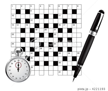 A blank crossword vector 4221193