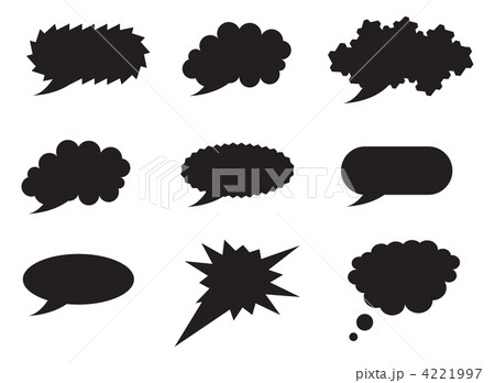 Speech bubble collection 4221997