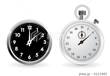 Clock and stopwatch 4222065