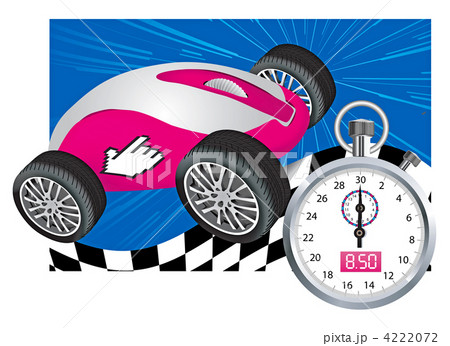 ?‘omputer mouse and stopwatch 4222072