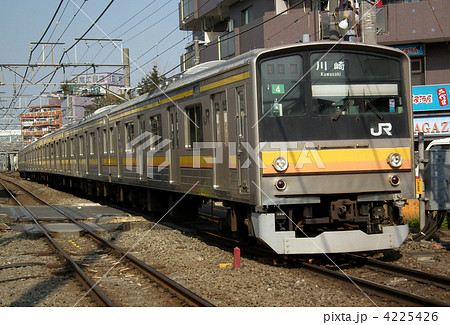 南武線　205系　久地駅 4225426