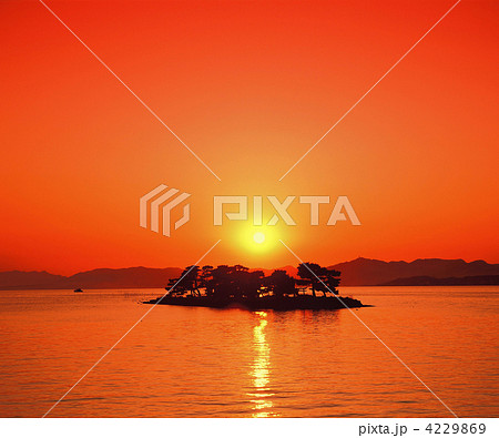 宍道湖の夕暮れ(島根県 松江市) 宍道湖の夕暮れ(島根県 松江市) 4229869