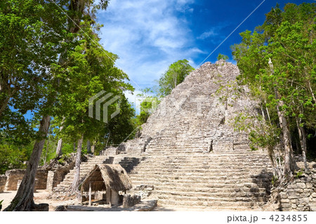 La Iglesia (Church) Pyramid, Coba, Quintana Roo, Mexico 4234855