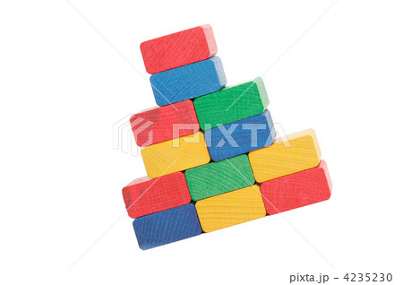 pyramide of color blocks pyramide of color blocks 4235230