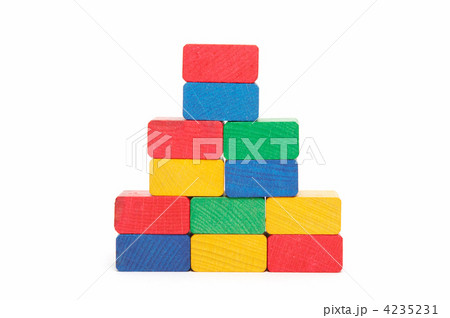 pyramide of color blocks 4235231