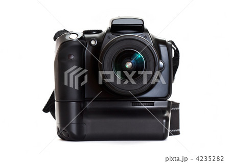 digital photo camera with battery grip digital photo camera with battery grip 4235282