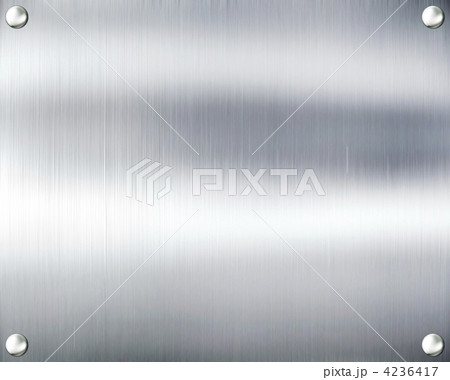 Metal plate steel background. 4236417