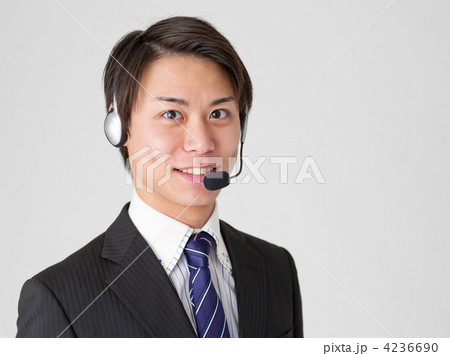 男性オペレーター(グレーバック) 男性オペレーター(グレーバック) 4236690
