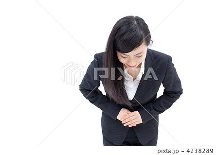 おじぎする女性 4238289