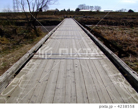 木造沈下橋 島田橋 木造沈下橋 島田橋 4238558