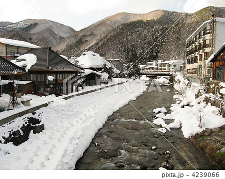 栃木県日光市 冬の湯西川温泉 栃木県日光市 冬の湯西川温泉 4239066