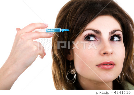 Girl with injection 4241519