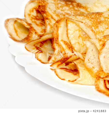 stack of pancakes on the plate stack of pancakes on the plate 4241883