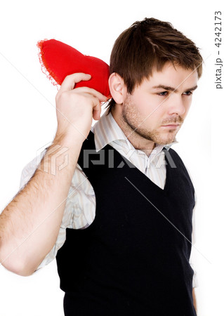 Man with heart 4242173