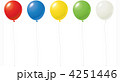 カラフル風船 4251446