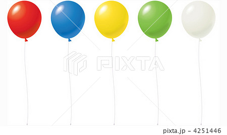 カラフル風船 4251446