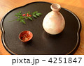 日本酒、徳利、猪口、南天 4251847