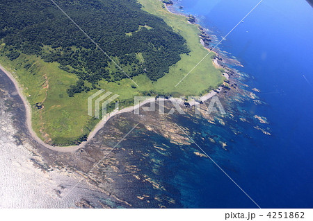 北海道宗谷岬上空より空撮 4251862