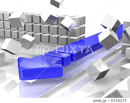 障害を突破するイメージ 障害を突破するイメージ 4258375